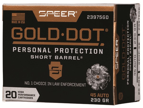 SPEER 23975GD 45 230GDHP 20 - Browning Black Friday Blowout